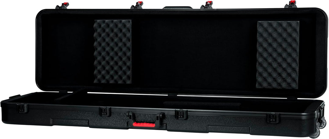 Gator Cases Hartschalen Flight Case für schlanke, extra lange 88-Tasten-Keyboards mit TSA-zugelassen