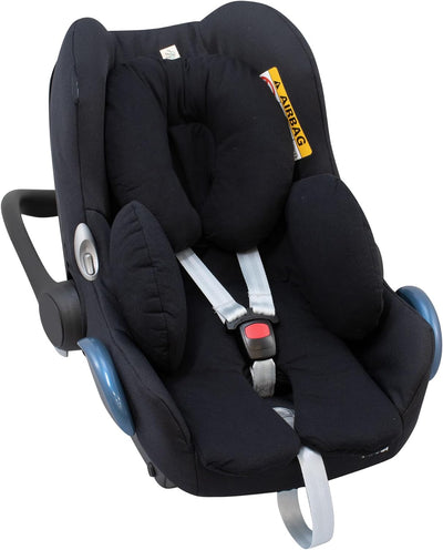 JYOKO Kids Sitzverkleinerer Antiallergikum Universal Baby 100% Baumwolle (Black Series, Enthält Kopf