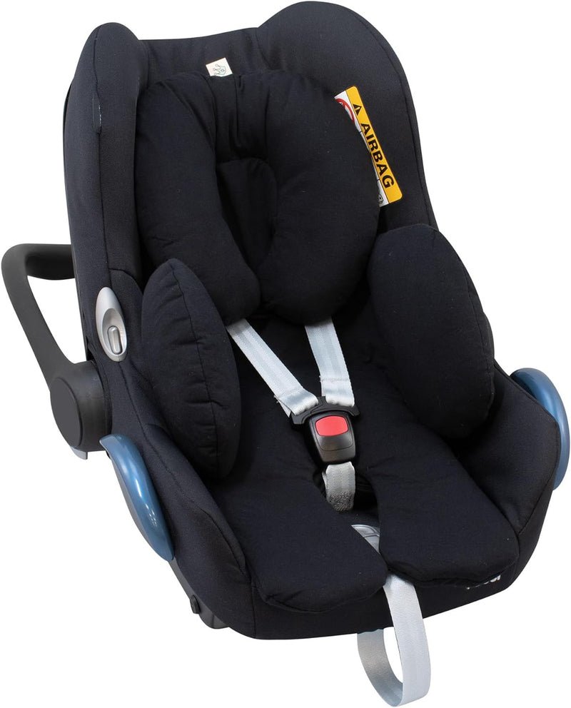 JYOKO Kids Sitzverkleinerer Antiallergikum Universal Baby 100% Baumwolle (Black Series, Enthält eine