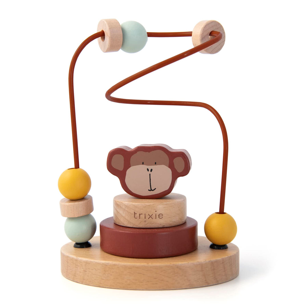 Trixie Holz Motorikschleife AFFE - Mr. Monkey Mr Monkey / Affe, Mr Monkey / Affe