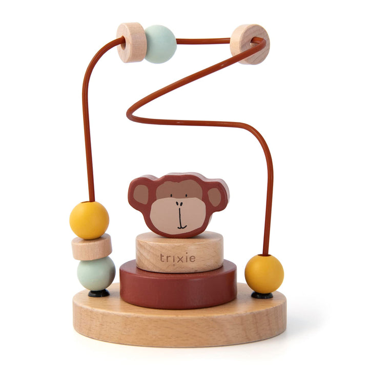 Trixie Holz Motorikschleife AFFE - Mr. Monkey Mr Monkey / Affe, Mr Monkey / Affe
