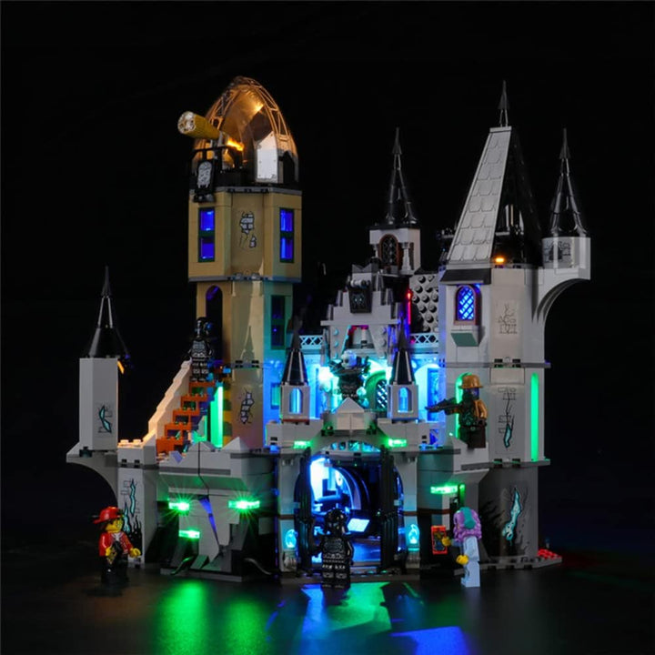 GEAMENT LED Licht-Set Kompatibel mit Lego Geheimnisvolle Burg (Mystery Castle) - Beleuchtungsset für