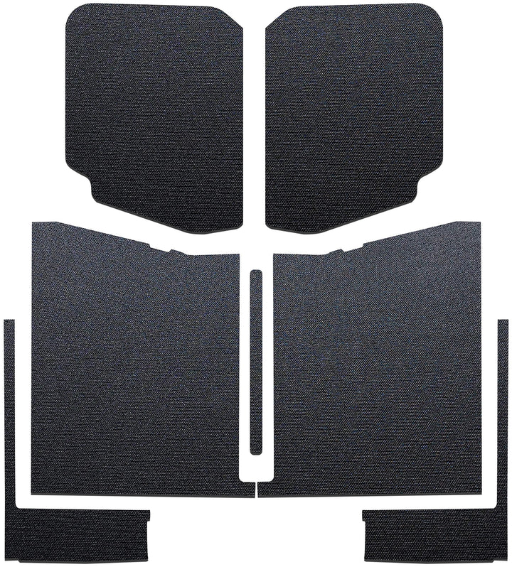 Design Engineering 050183 Headliner für Schalldämpfung, 7-teilig, Schwarz Jeep Gladiator JT (2020-up