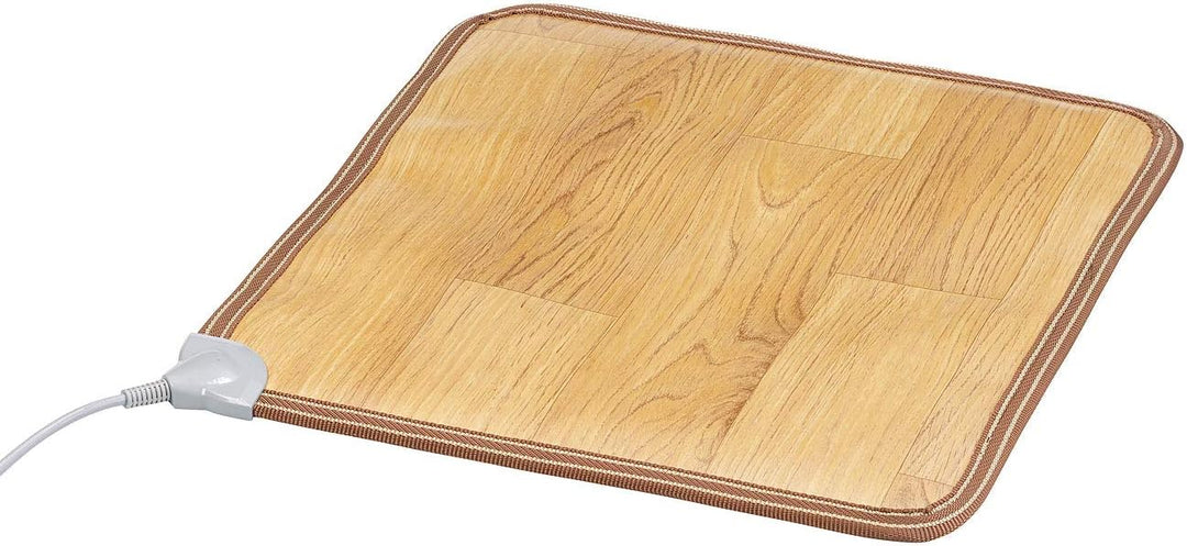 infactory Teppichheizung Infrarot: Beheizbare Infrarot-Fussboden-Matte, 50,5 x 55 cm, bis 60 °C, 70