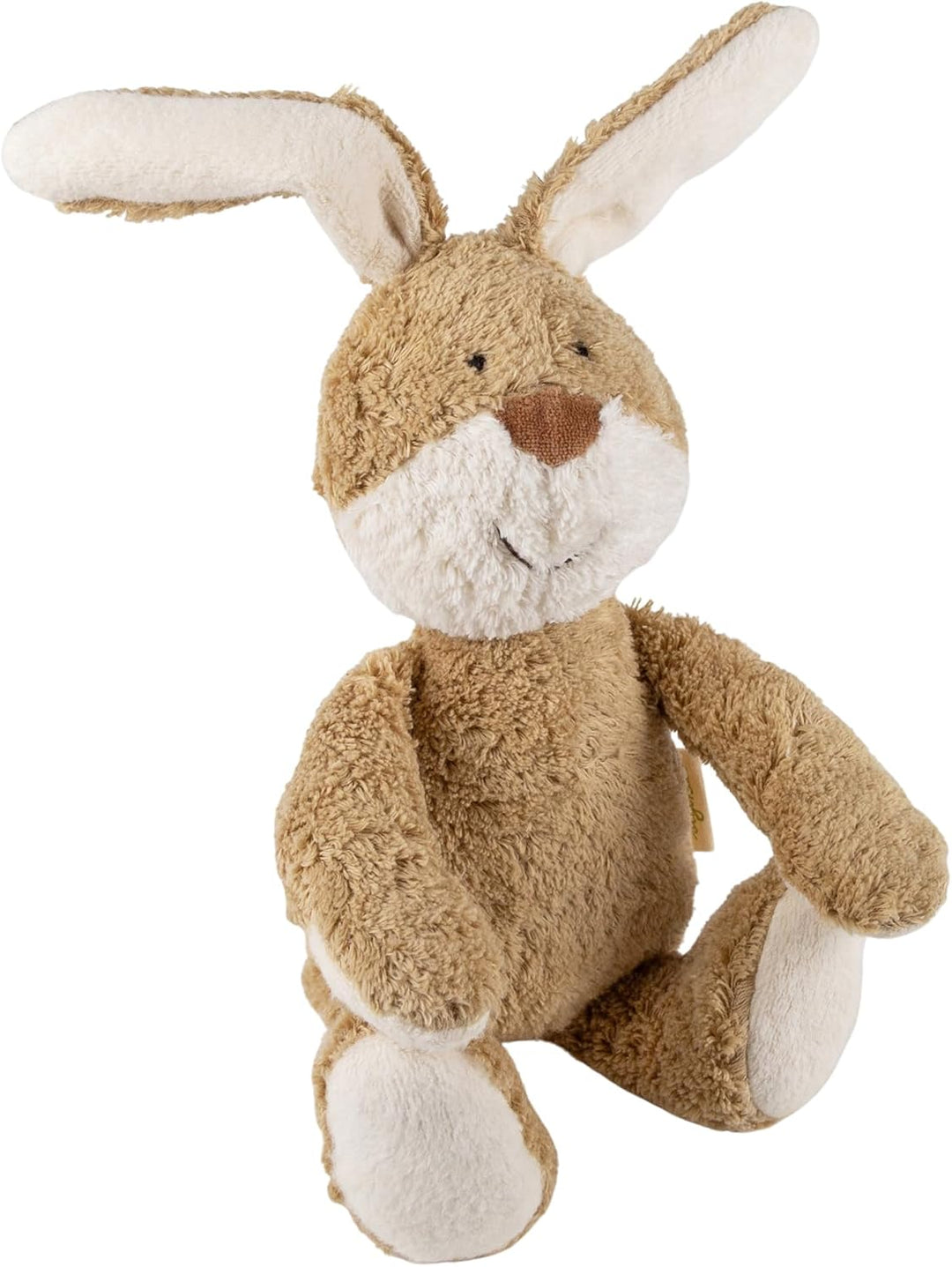 SIGIKID 39520 Kuscheltier Hase Green Mädchen und Jungen Babyspielzeug empfohlen ab Geburt beige Hase