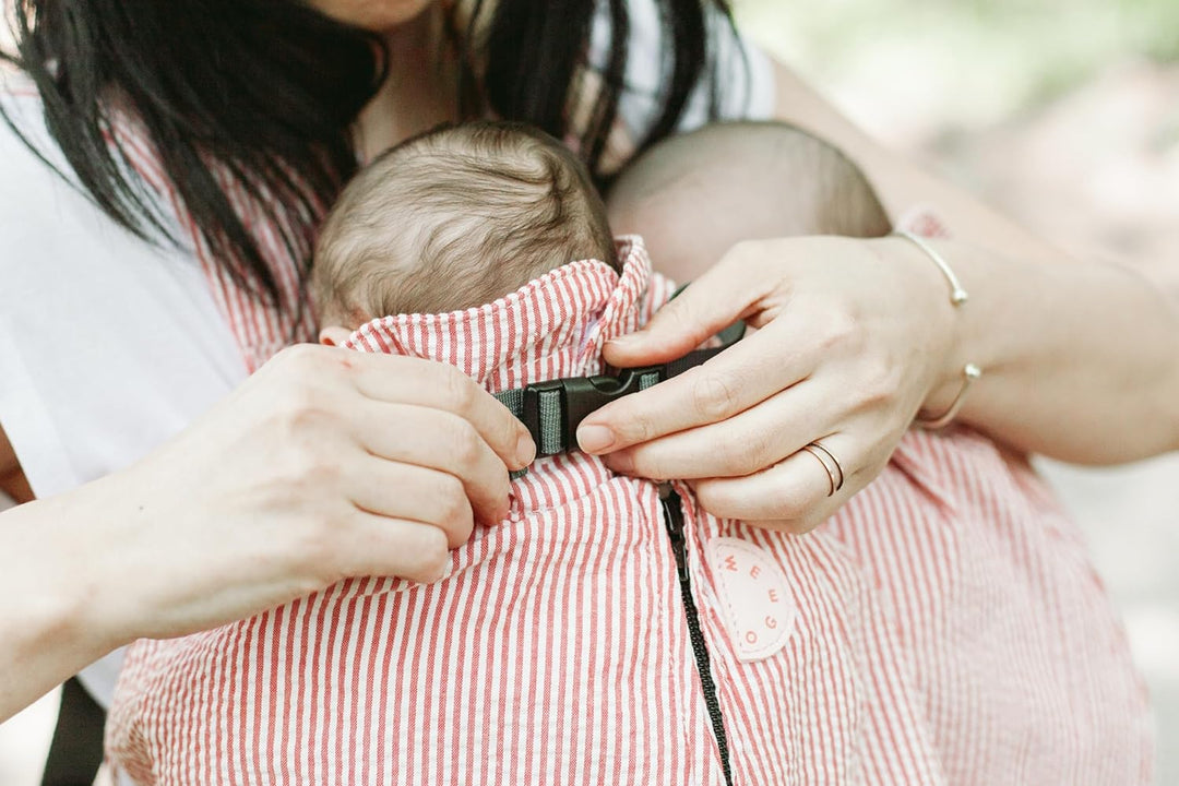 Weego TWIN – Die Original Babytrage für Zwillinge direkt nach der Geburt (bereits ab 1.800 Gramm) -
