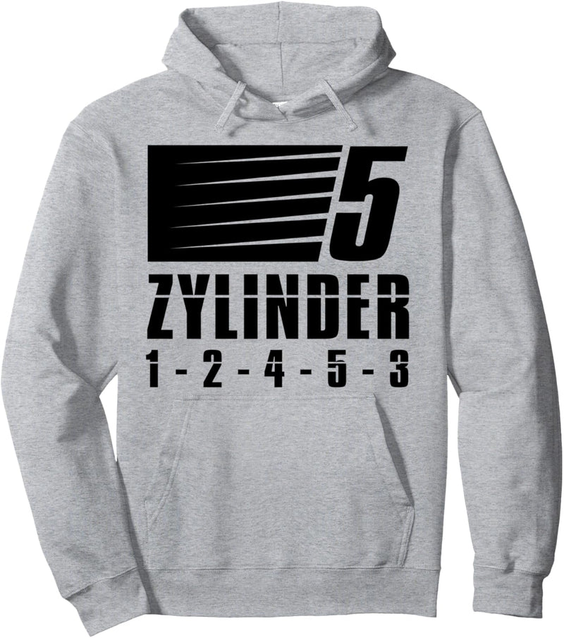 5 Zylinder Tuner Design Tuning Autoschrauber KFZ Pullover Hoodie