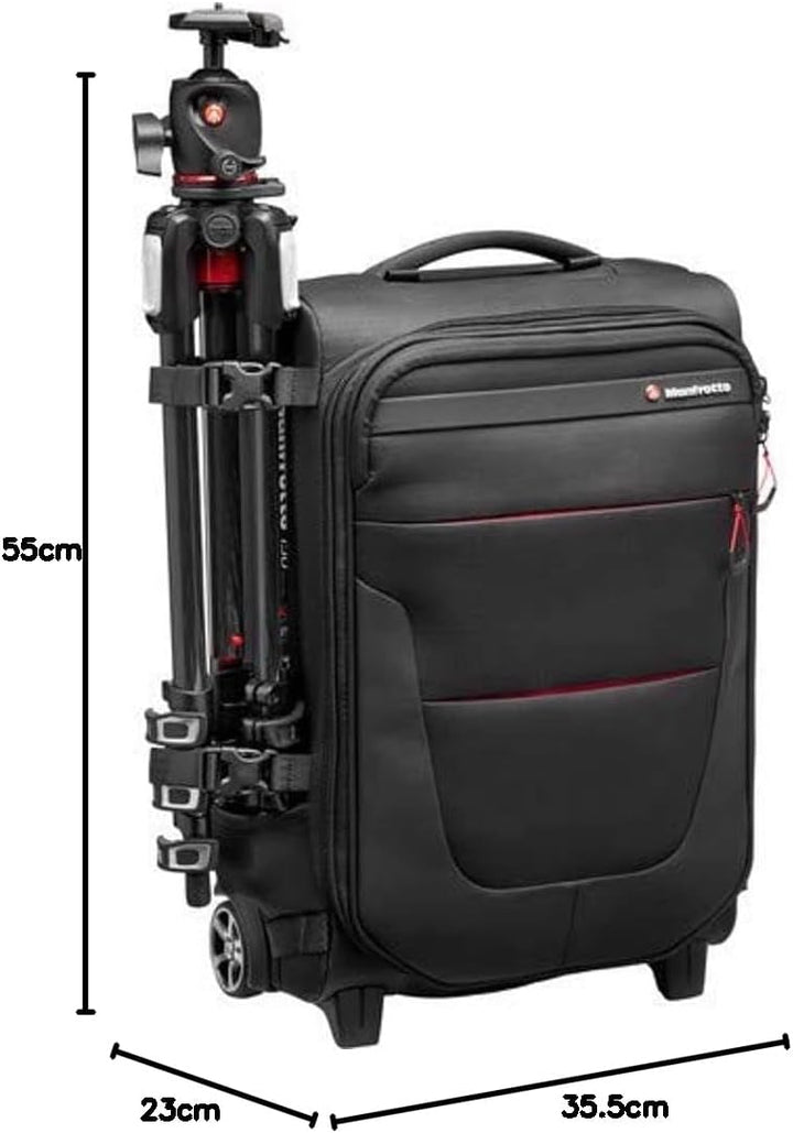 Manfrotto Switch-55 Pro Light 2-in-1 Trolley und Kamerarucksack, Rucksack für Camcorder, DSLR Kamera