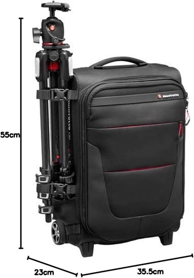 Manfrotto Switch-55 Pro Light 2-in-1 Trolley und Kamerarucksack, Rucksack für Camcorder, DSLR Kamera