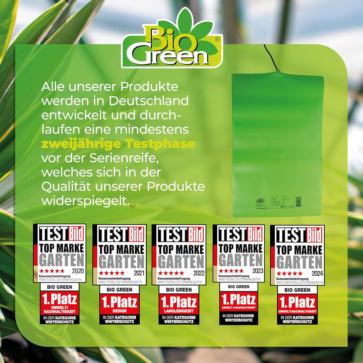 Bio Green Anzucht Wärmeplatte, grün, flexibel, 40 x 65 cm,, 40 x 65 cm