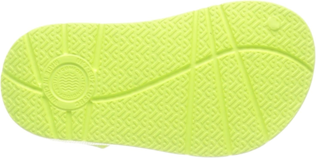 Fitflop Unisex Kinder Iqushion Kids Ergonomic Back Strap SandalSandale 25 EU Electric Yellow, 25 EU