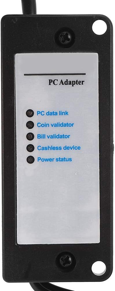 MDB-zu-RS232-Konverter, ABS-Kunststoff MDB-Zahlungsgerät zu PC-Konverter RS232-Adapter Bill Acceptor