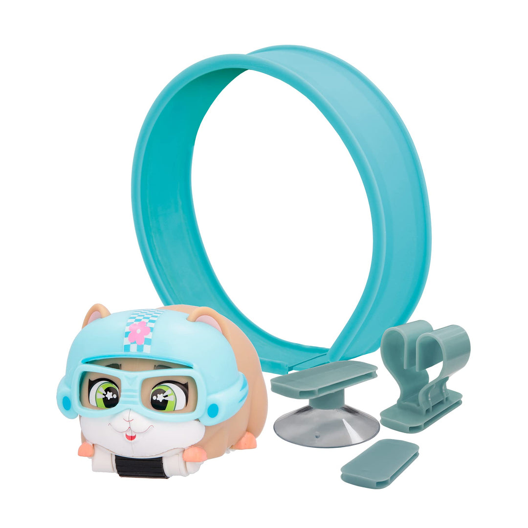 LOOPERS IMC Toys Hammies Brave, Hamster Interaktives Sammelfahrzeug mit Schaltung, die in und aus de