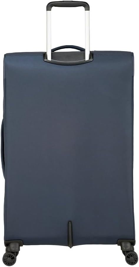 American Tourister Summerfunk Koffer, Blau (Navy), 79 cm, 119 Liter Spinner L Erweiterbar (79 cm - 1