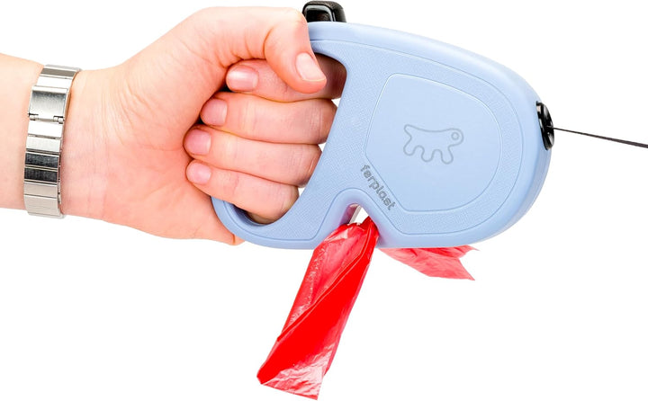 Ferplast Hundeleine Flippy ONE, Rollleine kleine Hunde bis 15 kg. Ausziehbares Gurtband max. 4 m. Ei
