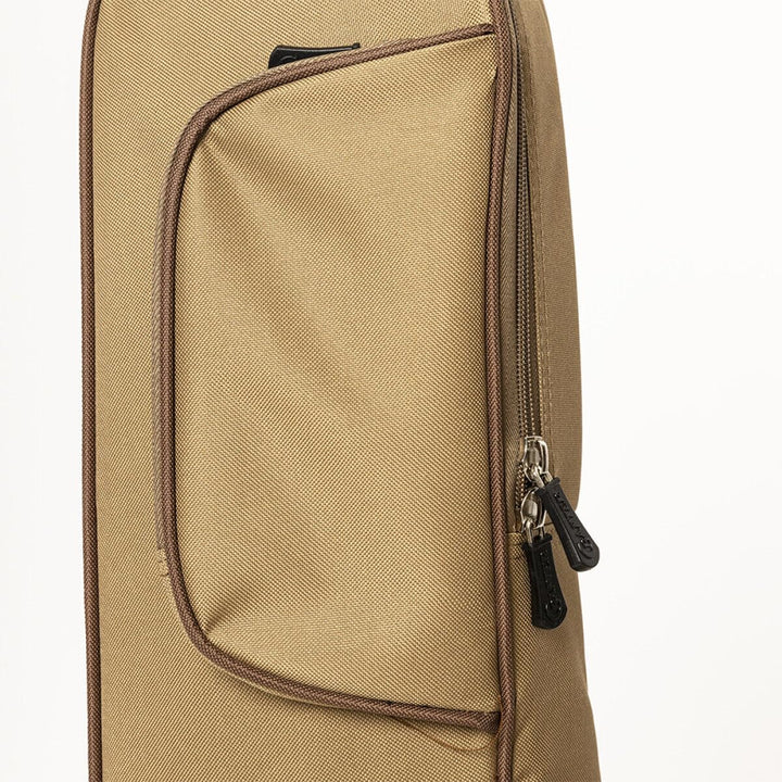 Crafter Gitarrentasche DG-M LINE Gigbag – Braun, 18 mm Polsterung, Rucksackgurt & Tragegriff, 2 Auss