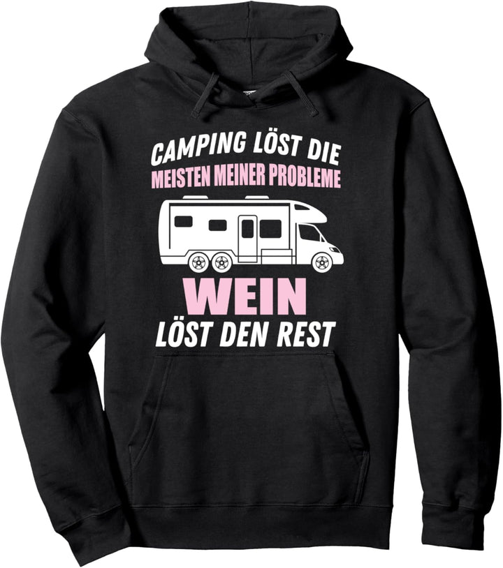 Camper Wohnmobil Wein Pullover Hoodie