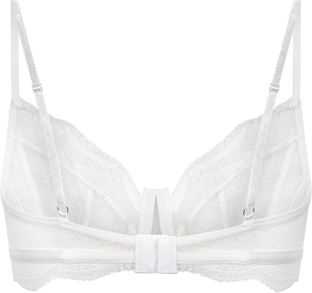 Hunkemöller Unwattierter Bügel-BH Isabelle 70B Snow White, 70B Snow White