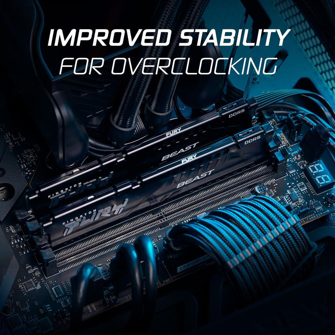 Kingston FURY Beast DDR5 16GB 5600MT/s DDR5 CL36 DIMM Desktop Gaming Speicher Einzelnes Modul - KF55