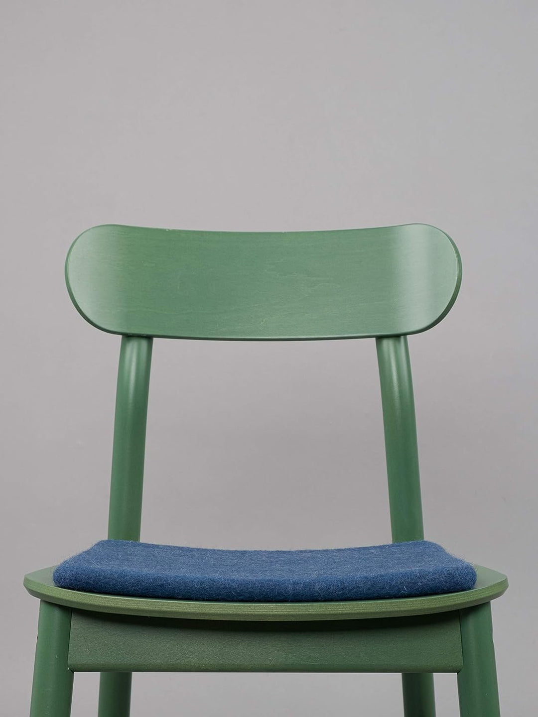 myfelt Flache Filz-Sitzauflage/Stuhlauflage - Alva - quadratisch, 36x36 cm, Dunkelblau, Dunkelblau