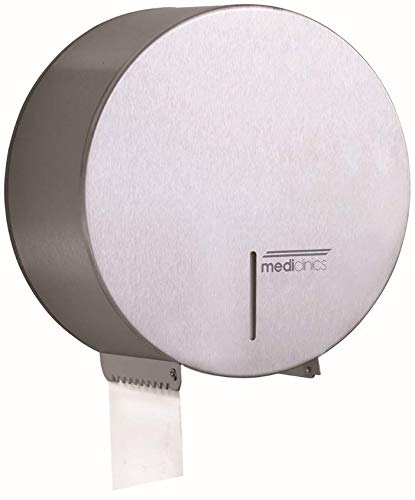 All Care 13612 Mediclinics Edelstahl Mini Jumbo Rollenspender Edelstahl Gebürstet, Edelstahl Gebürst
