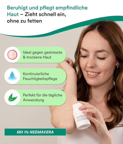 Natüür Beruhigende Psoriasis Pflegecreme - 150ml Schuppenflechte Creme mit natürlichen Inhaltsstoffe