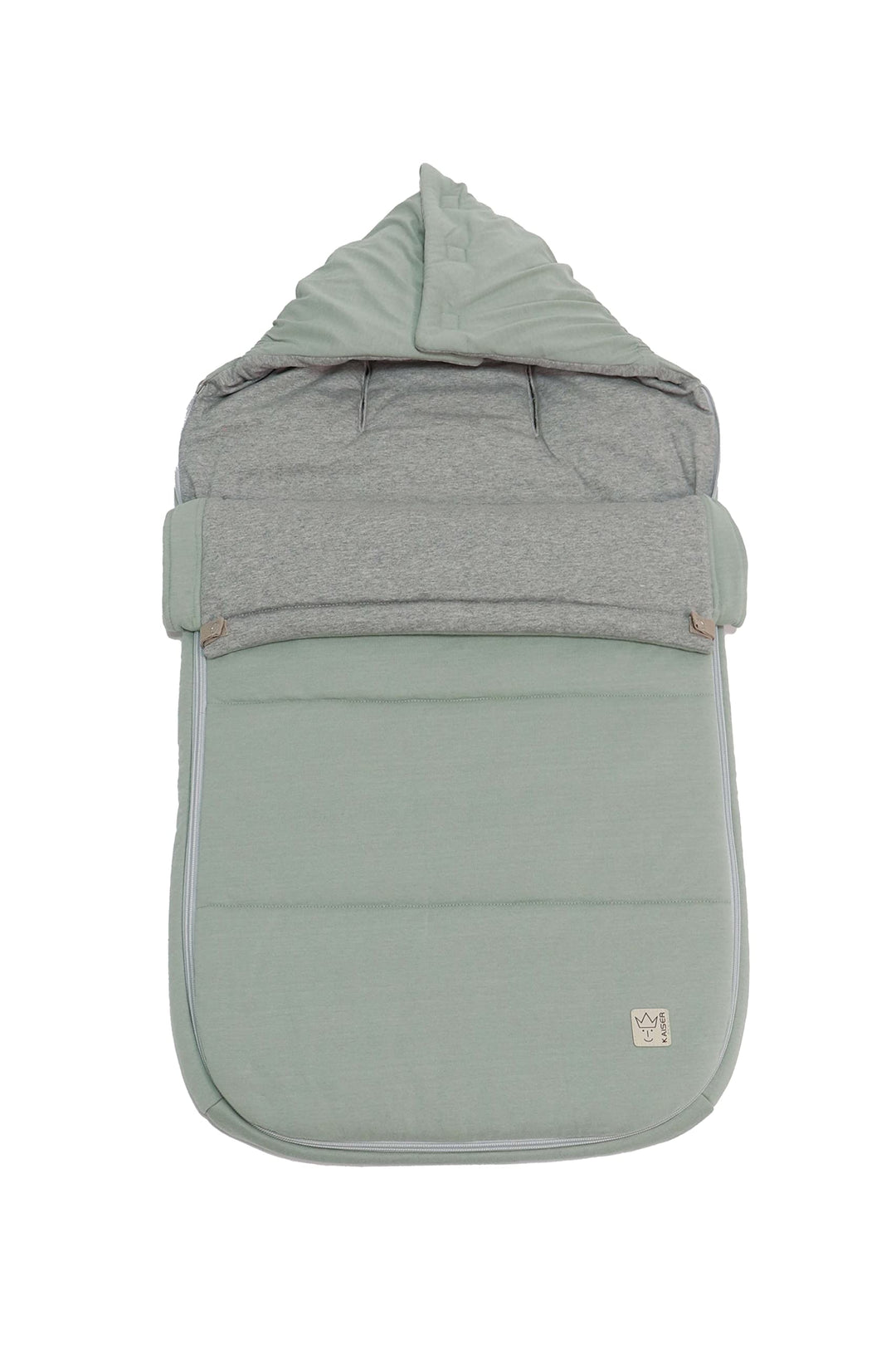 KAISER 65785556 TIFFY JERSEY Sommer Fusssack, Perfekt für warme Tage geeignet, 6-36 Monate, Fb. slit
