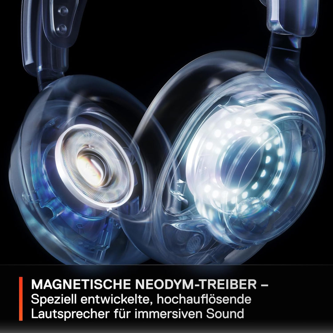 SteelSeries Arctis Nova 7P Wireless – Multi-Platform Gaming Headset – massgeschneiderte HiFi-Treiber