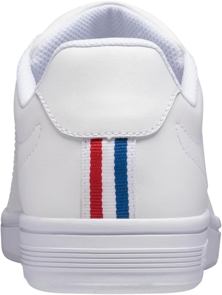 K-Swiss Herren Court Shield Sneaker 40 EU White Corporate, 40 EU White Corporate