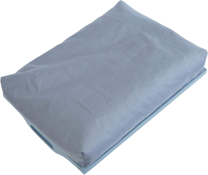 Knietablett aus Holz mit Griffen und Kissen, liebenswertes Welpen-Design, Griffe an der Seite Sorgen