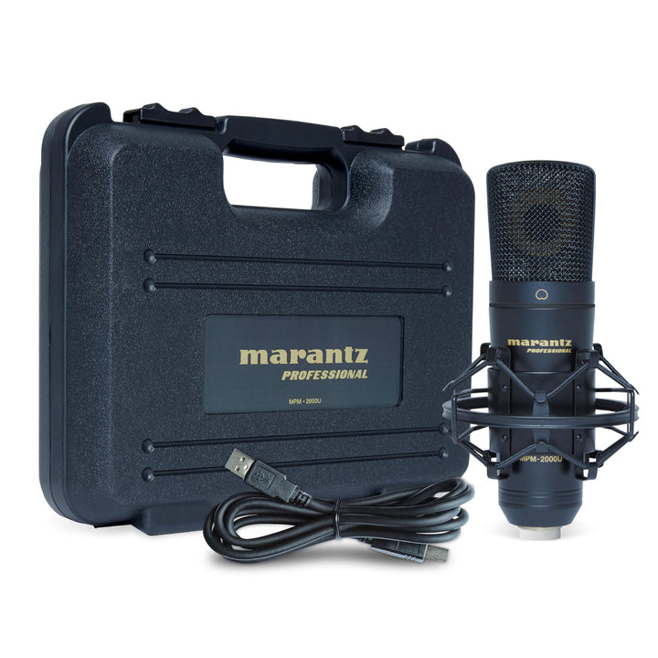 Marantz Professional MPM-2000U - USB-Kondensatormikrofon für Gaming, Streaming, Podcasting und PC/Ma