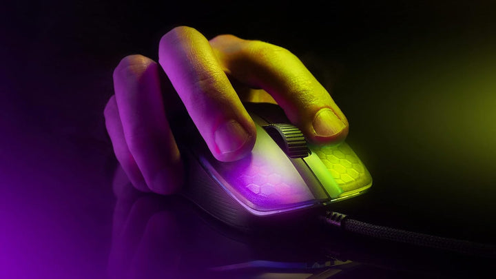Roccat Kone Pro - Lightweight Ergonomic Optical Performance Gaming Maus , weiss Weiss Kone Pro Singl
