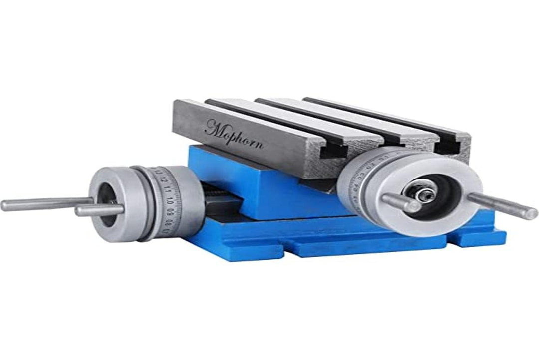 Mophorn multifunktions Fräs-Arbeitstisch 185 x 100 mm Fräsen Arbeitstisch X 80 mm Y 75 mm Kreuztisch