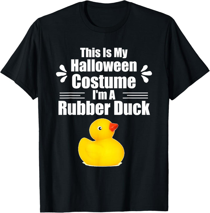 I'm A Rubber Duck Easy Halloween Costume Apparel T-Shirt T-Shirt