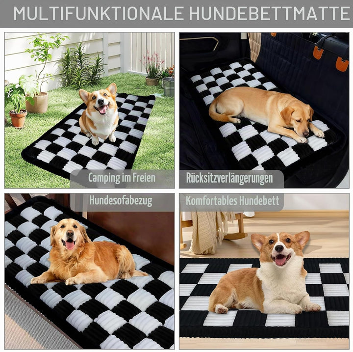 Hundeschutz Rückbank fürs Auto, 62×137 cm rutschfeste &amp; Kratzfeste Hundedecke Auto, Wasserdichter Rü