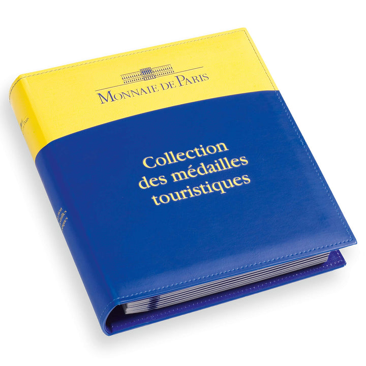 Leuchtturm 328823 Münzalbum Classic-Design Collection des médailles touristiques inkl. 8 Münzblätter