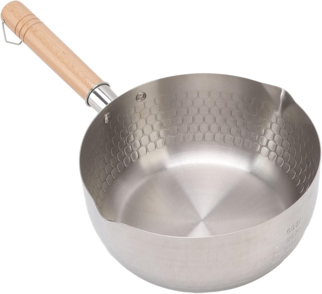 Tissting 20cm/7.9in Yukihira Kochtopf Rostfreier Stahl Antihaft Kasserolle Traditionell Japanische P