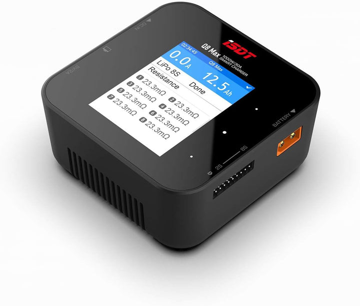 ISDT Q8 Max 1000W 30A Lipo Akku Balance Ladegerät Smart Digital Ladegerät für RC 1-8S Akku Batterien