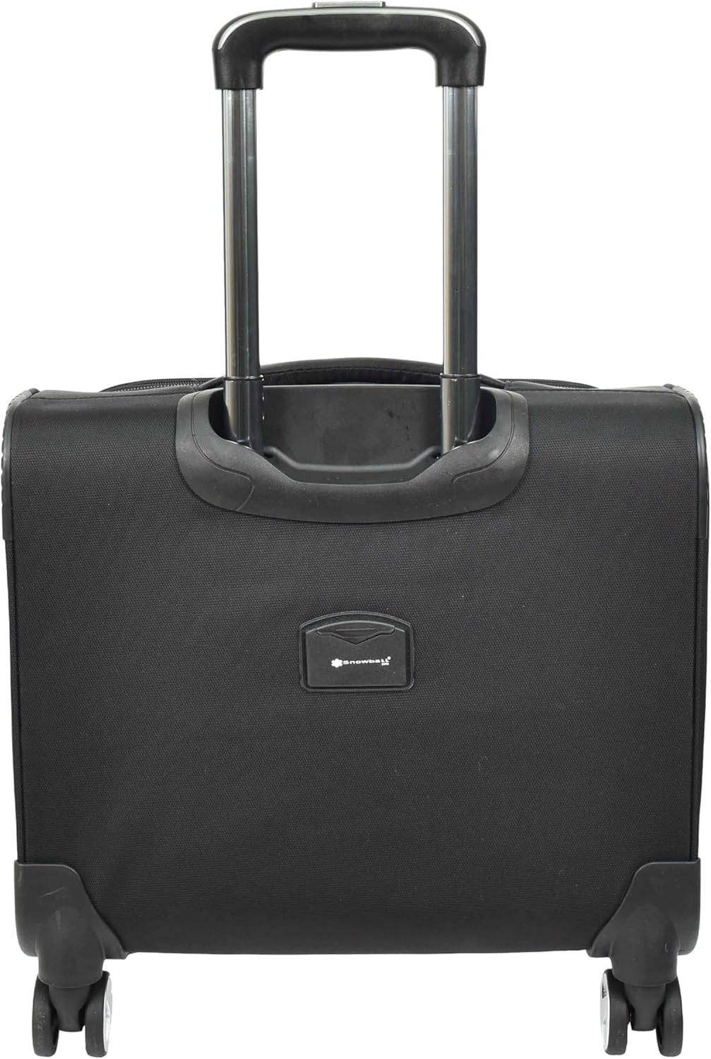 House Of Leather Business Organizer Büro Reise Pilotenkoffer 4 Rollen Trolley Kabinentasche Schwarz