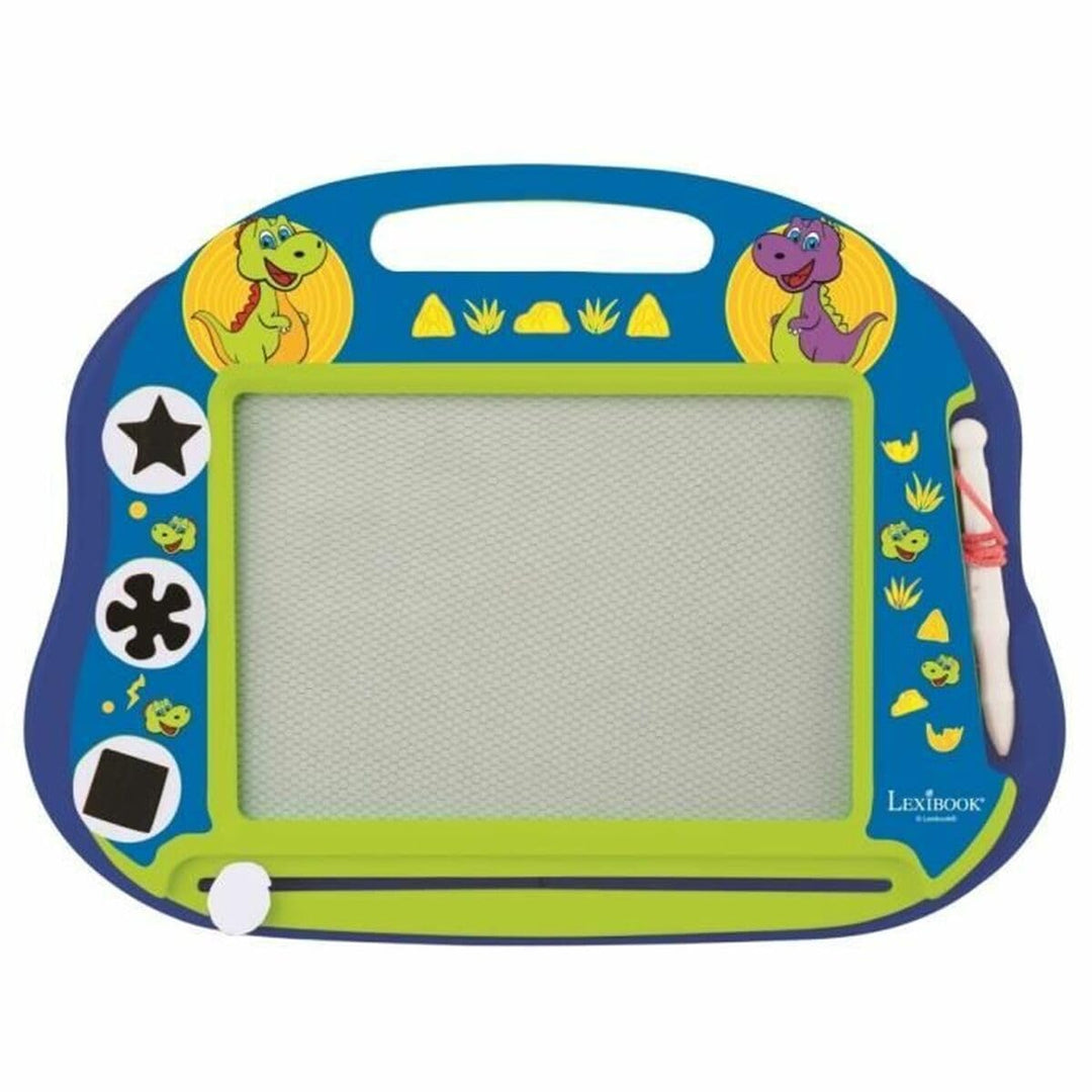 Lexibook CRDINO550 Dinosaur Magische magnetische Zeichentafel, Magnettafel für Kinder, künstlerische