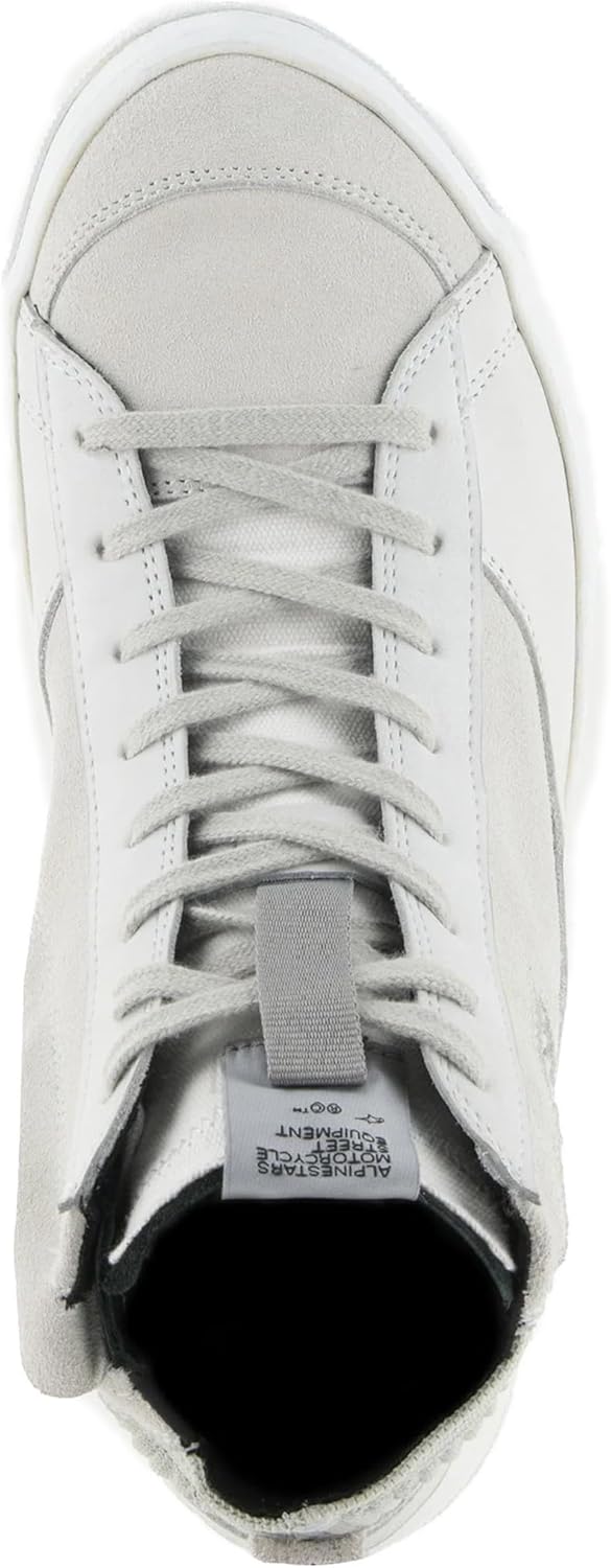 Alpinestars Stella Stated Podium Damen Motorradschuhe Weiss Grau 38 EU, White Cool Gray 38 EU