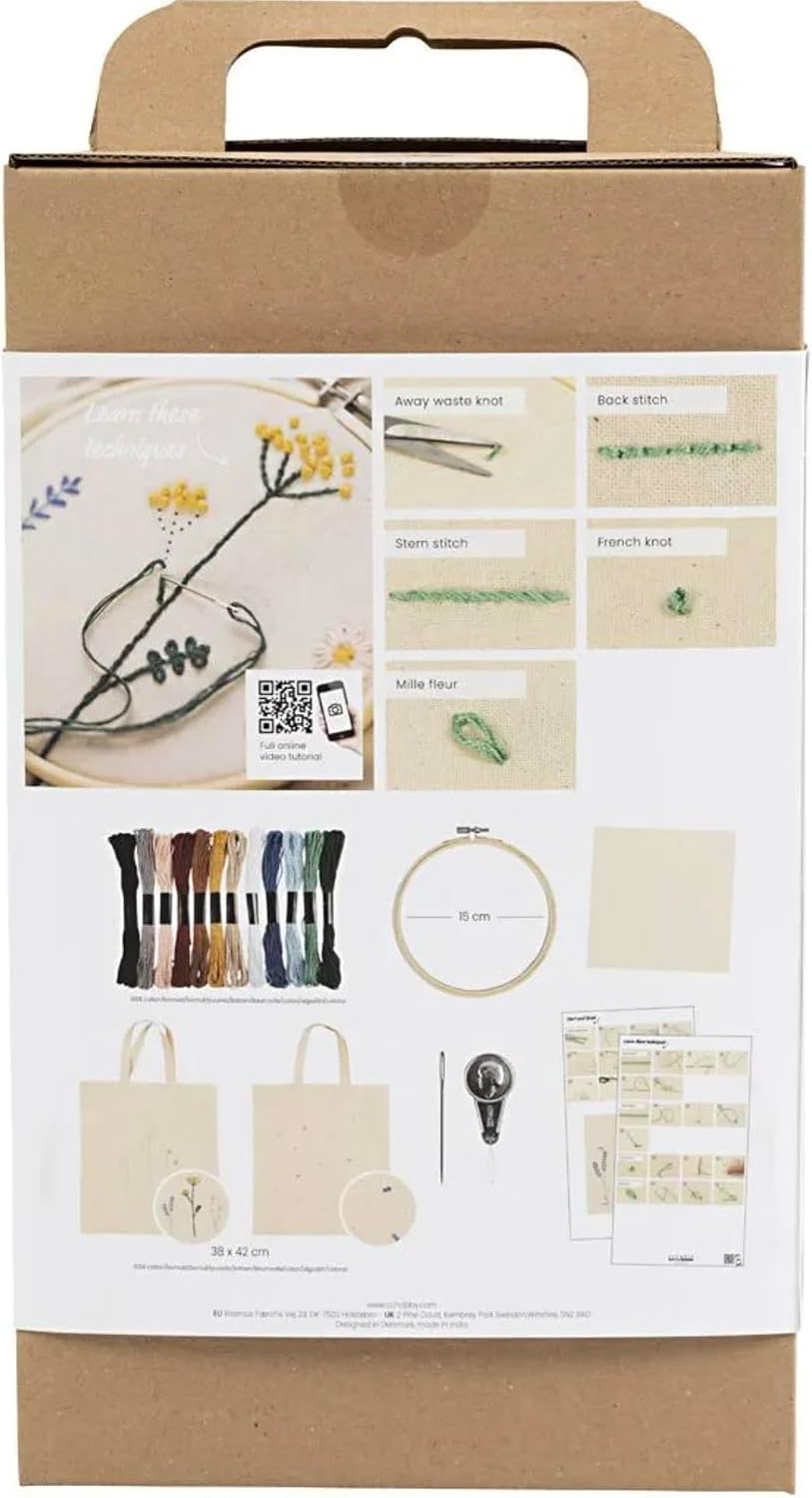 Creotime Creativ Company Starter Kit - Complete Kit for Beginners to Learn Beads, beige beige Klassi