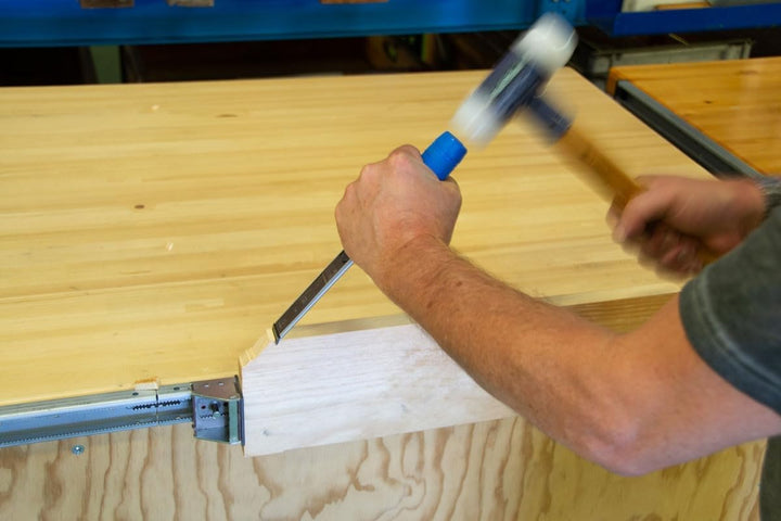 RALIShark L Professionelles Holzmeissel-Set für Holzbearbeitung mit 3 austauschbaren Klingen 25, 30