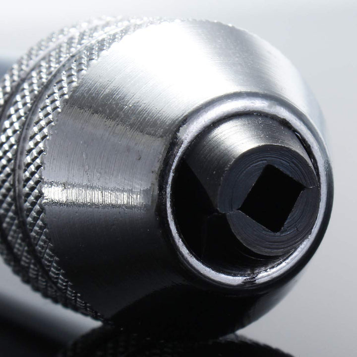 QISF 5 Stück HSS Gewindebohrer | Handgewindebohrer | Schälanschnitt Titan Handwerker Satz | M3 M4 M5