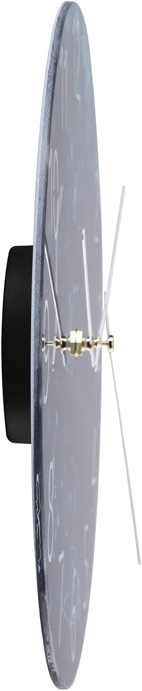 ACCSHINE Wanduhr Ohne TickgeräUsche Lautlos Modern 30cm Quarz Gross Batterie Betriebene Wanduhr Einf