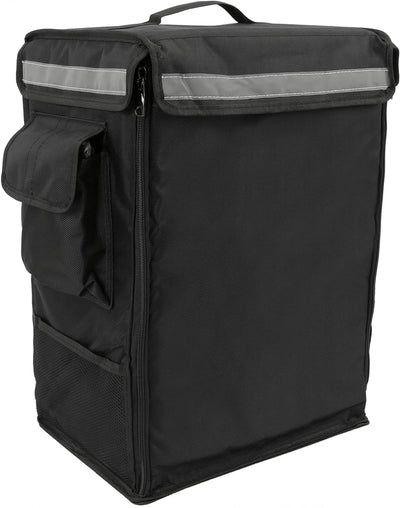 CityBAG - Isolierter Rucksack, 35 x 49 x 25 cm, schwarz, für Küchen- und Lebensmittelbestellungen, C