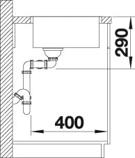 BLANCO ANDANO 340/340-IF | Edelstahl | Einbauart: Einbau von Oben & Flächenbündig | ohne Ablauffernb