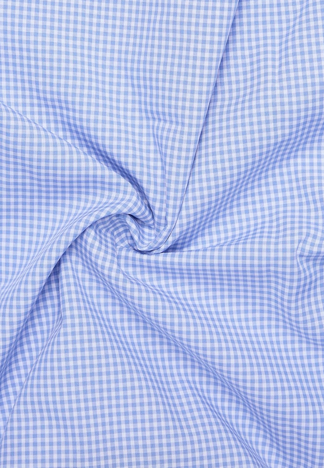 ETERNA Male Shirt unifarben 41 Hellblau, 41 Hellblau