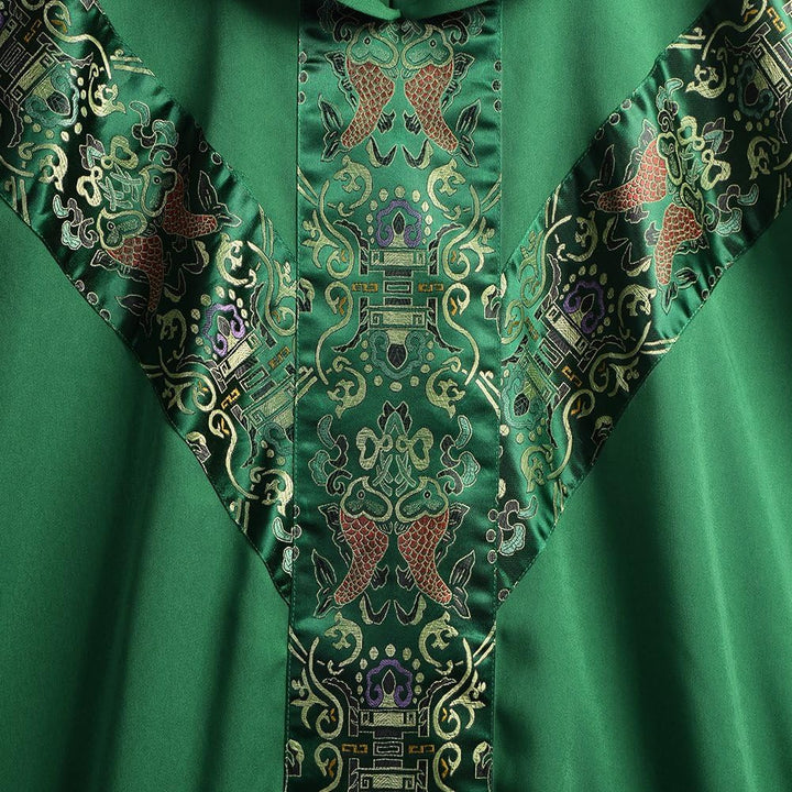 BLESSUME Priester Celebrant Messgewand katholisch Kirche Vater Masse Robe Stickerei Grün Einheitsgrö