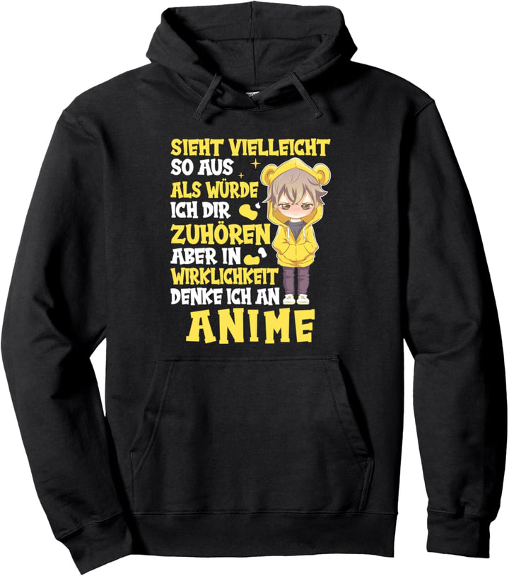 Lustige Sarkastischer Anime Manga Spruch Lustiges Statement Pullover Hoodie
